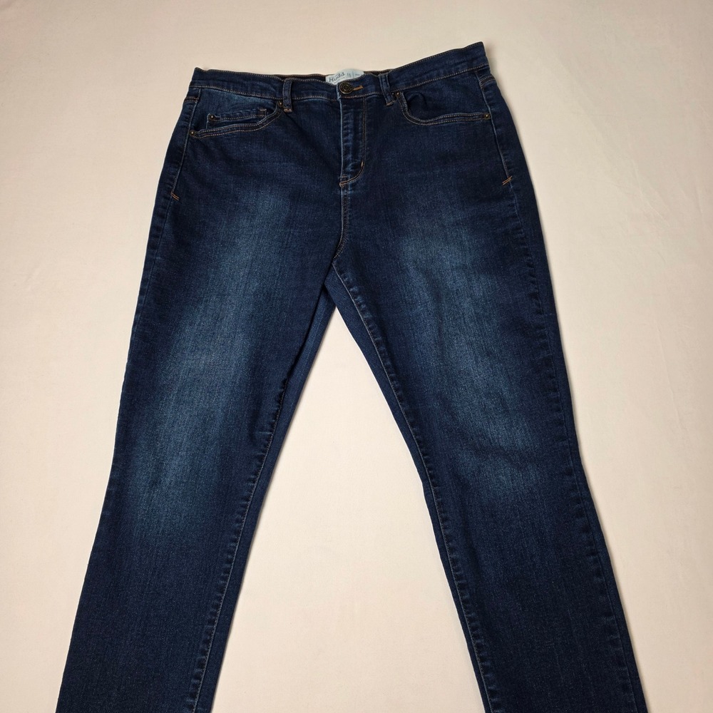 Mudd Jean Leggings Womens 15‎ Dark Blue High Rise FLX Stretch Skinny Jeggings